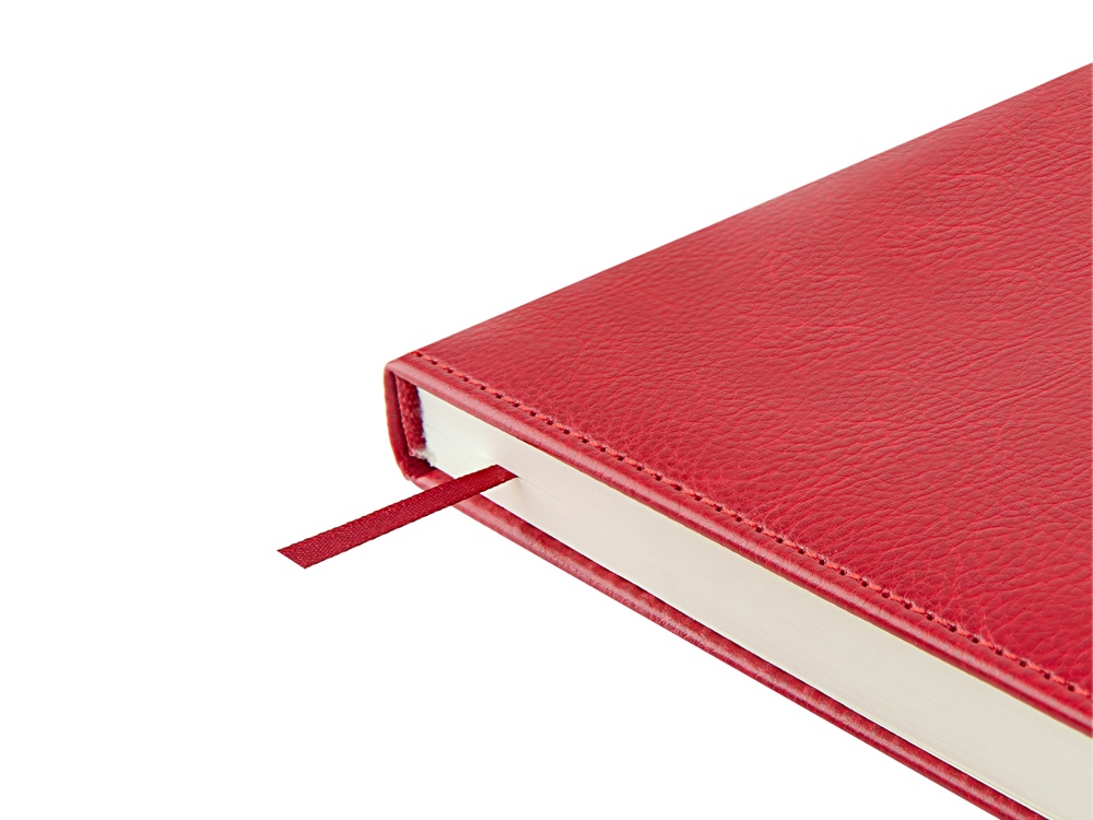 Ежедневник недатированный А5 Verona, красный-5