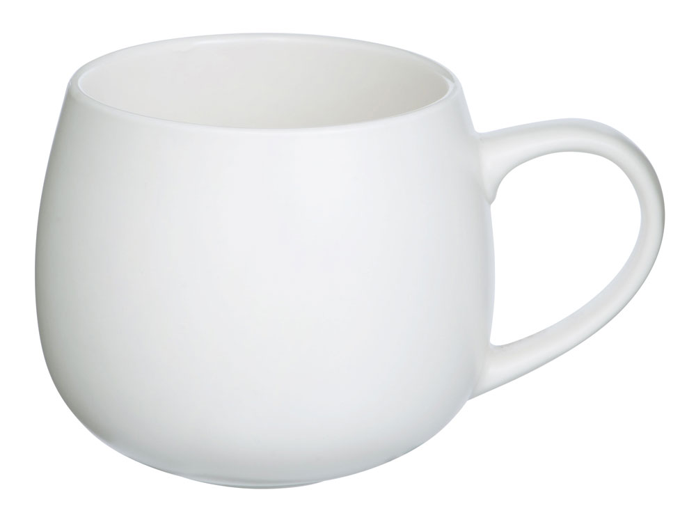 Кружка круглой формы Verlo, 410мл, белый-1