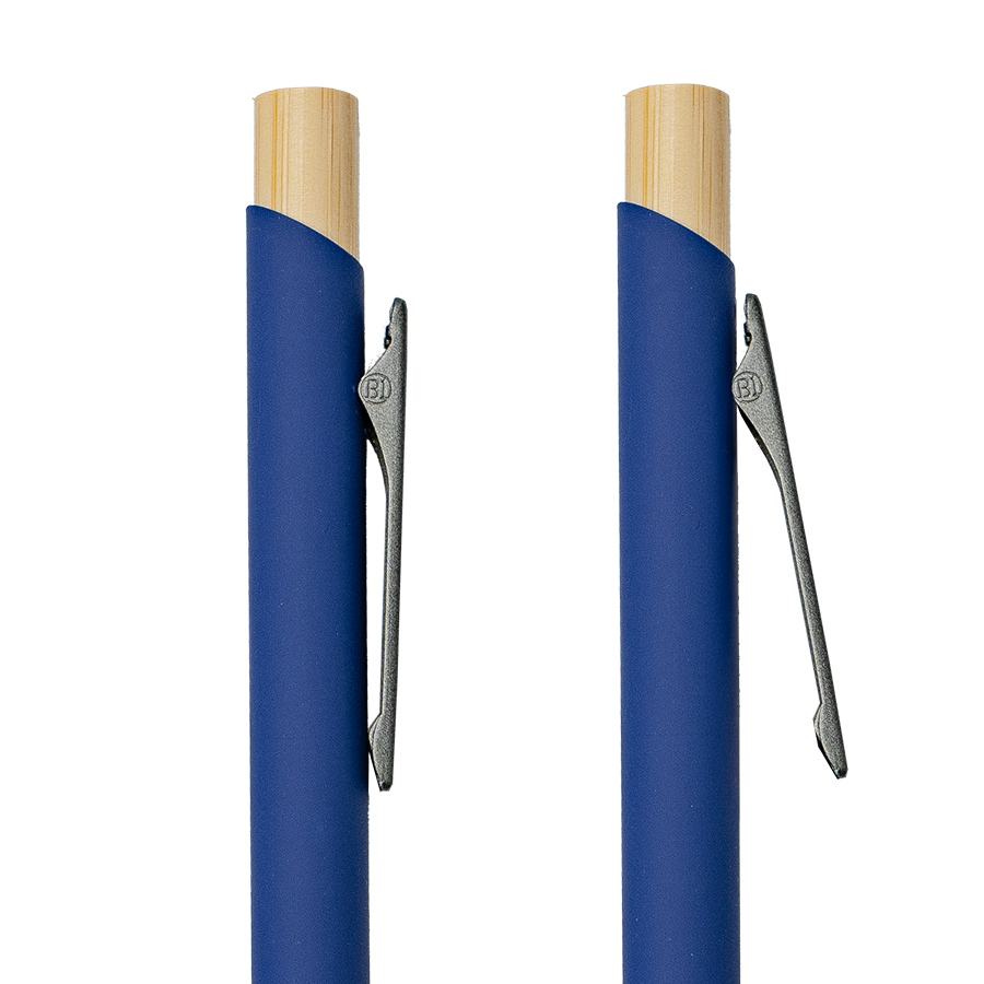 Ручка шариковая FRESCO, синий, серый-1