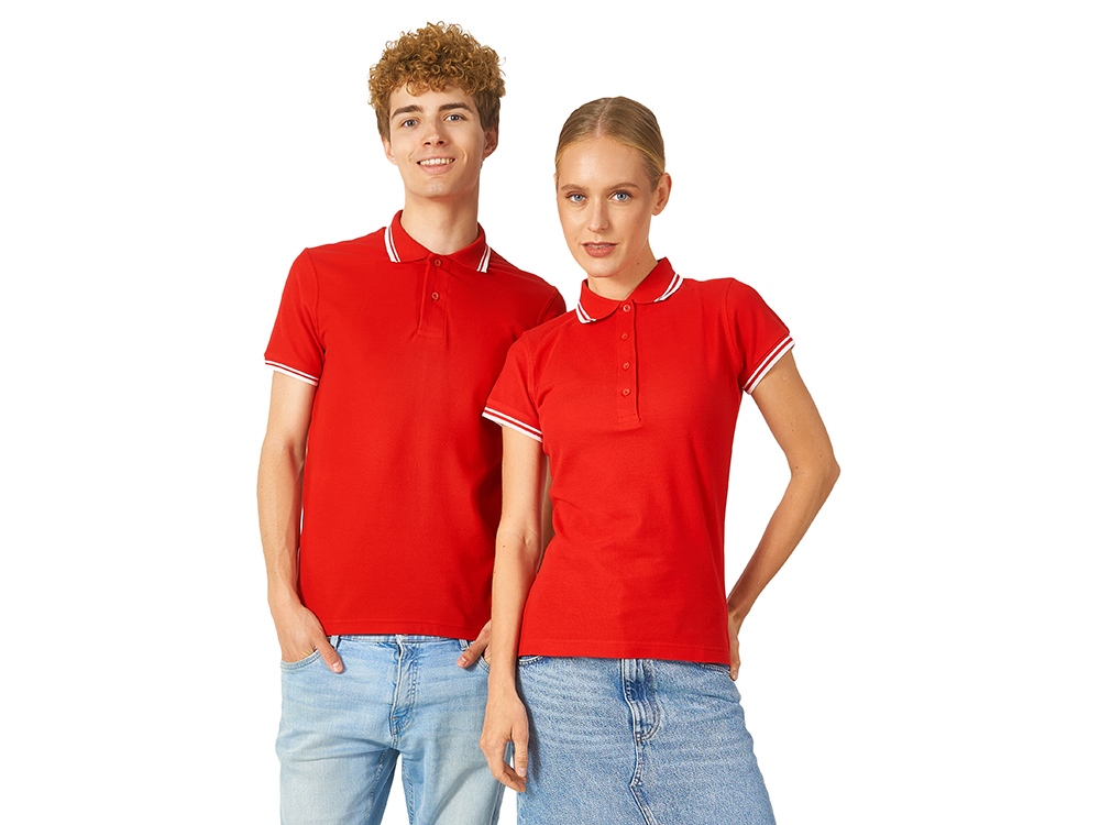 Рубашка поло Erie женская, красный-4