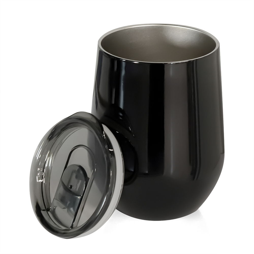 Термокружка с двойной стенкой Coffixx, Черный-1