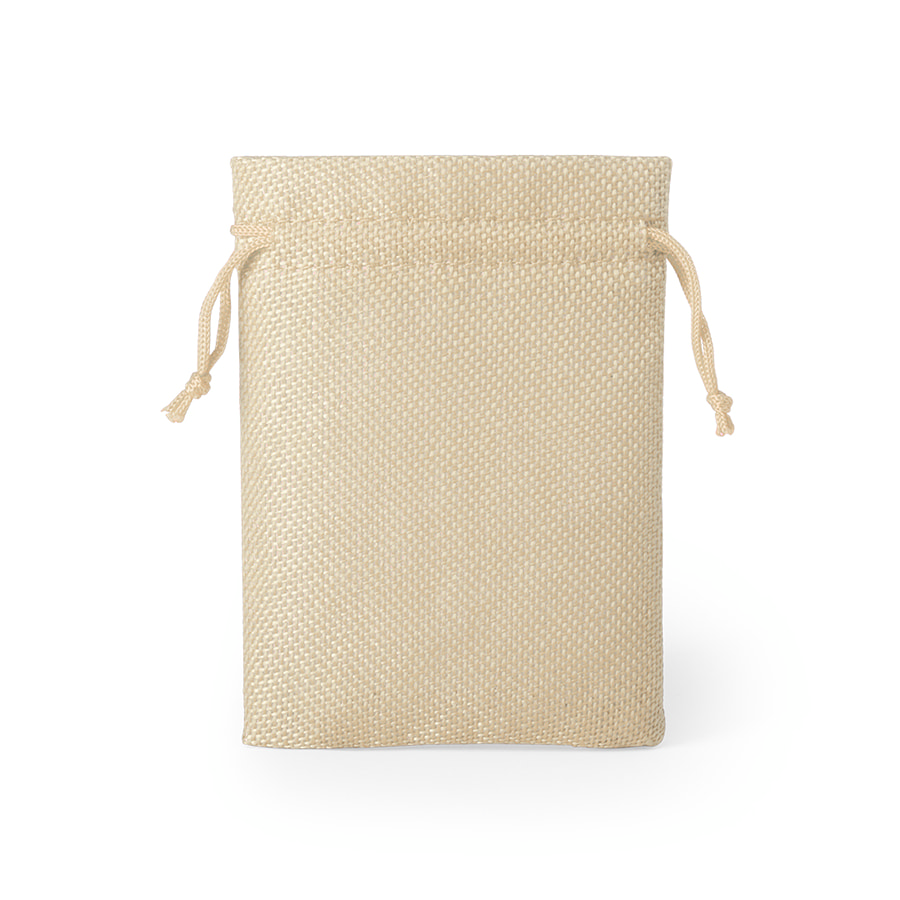 Мешочек подарочный DACROK, полиэстер, 10 x 14 см | 8 gr., бежевый-0