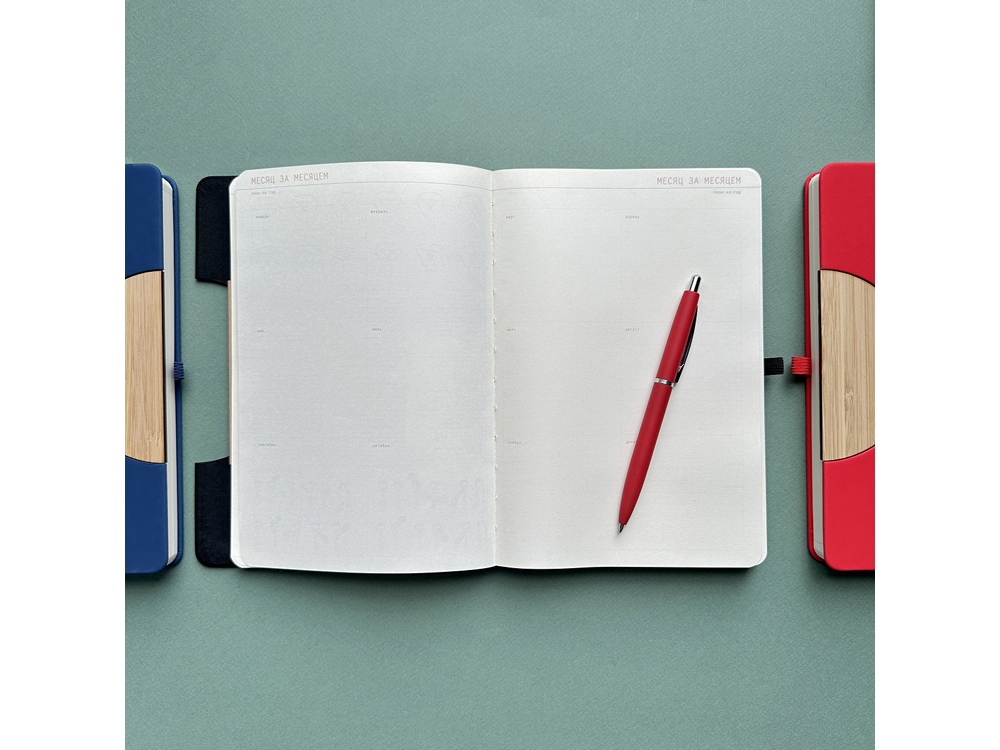 Ежедневник недатированный А5 Bosforo, черный-8