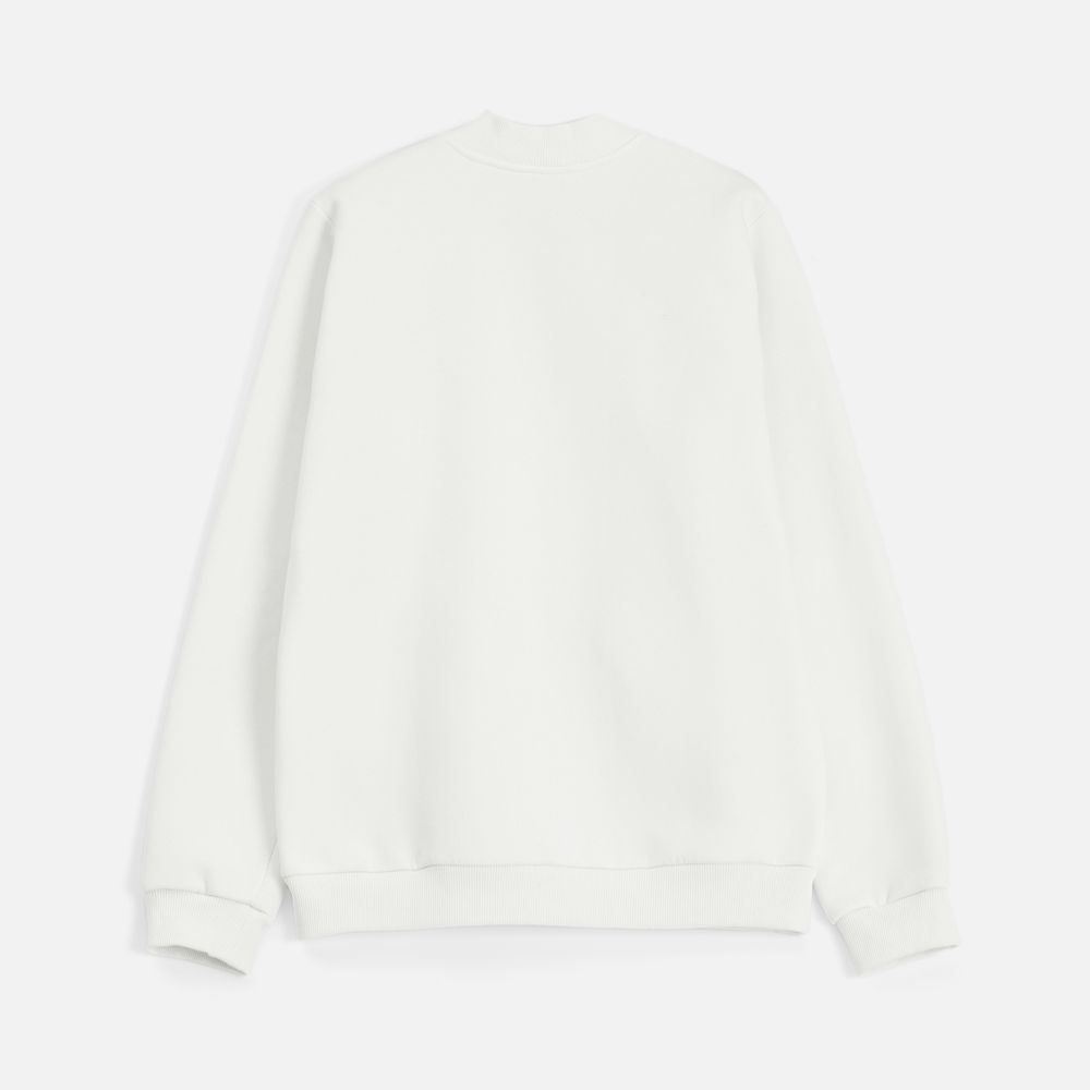 Бомбер унисекс Estado, молочно-белый-2