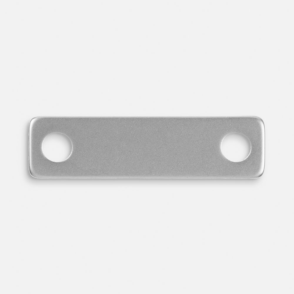 Шильдик металлический Alfa Liten, серебристый-0