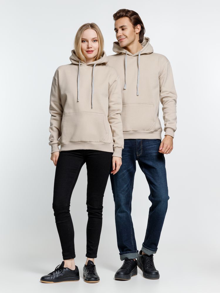 Толстовка с капюшоном Kirenga Heavy, бежевая-7