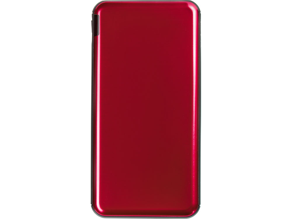 Внешний аккумулятор Forge v.2, металл, 10000mah, красный-1