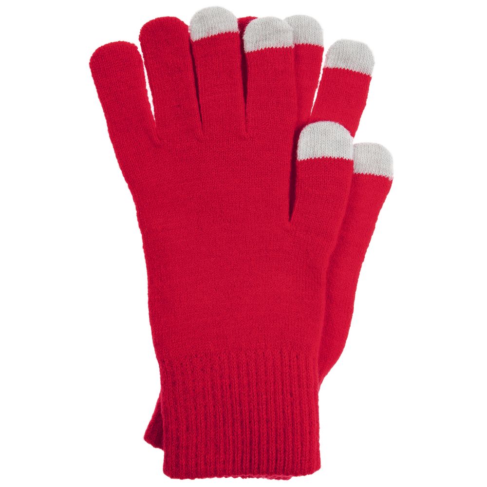 Перчатки сенсорные Urban Flow, красные-0