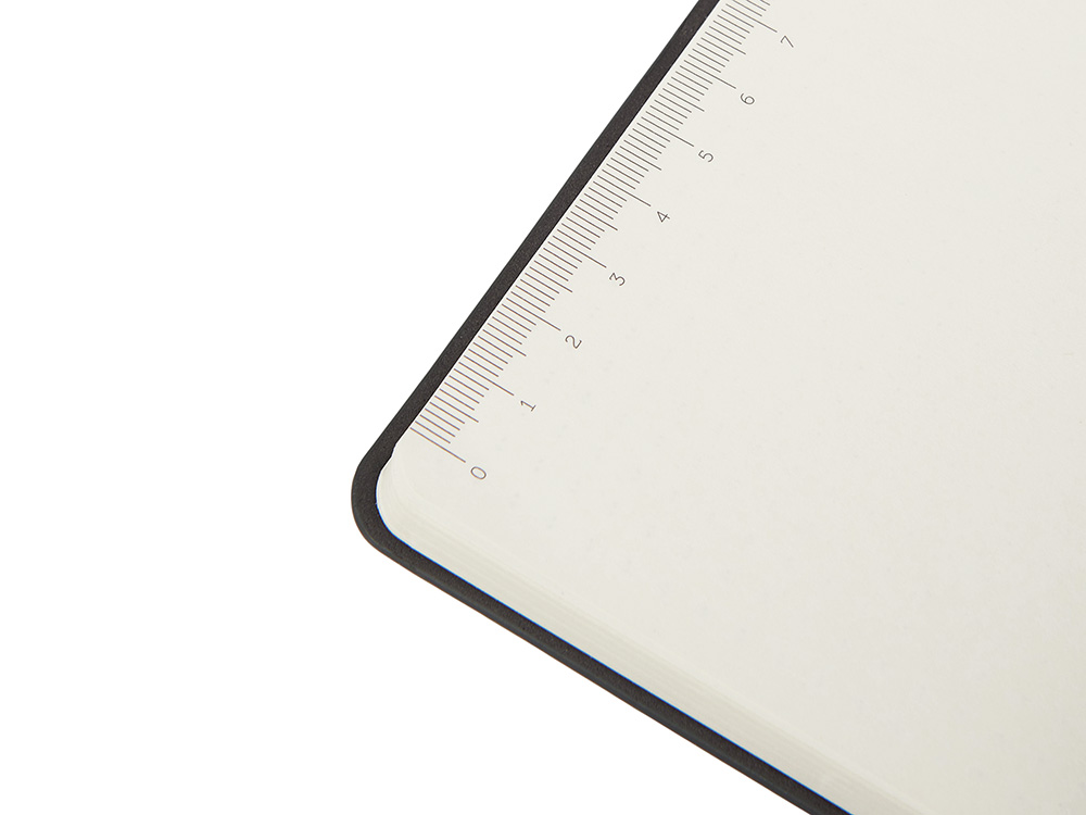 Блокнот А5 в гибкой обложке Chaplin, серый-8