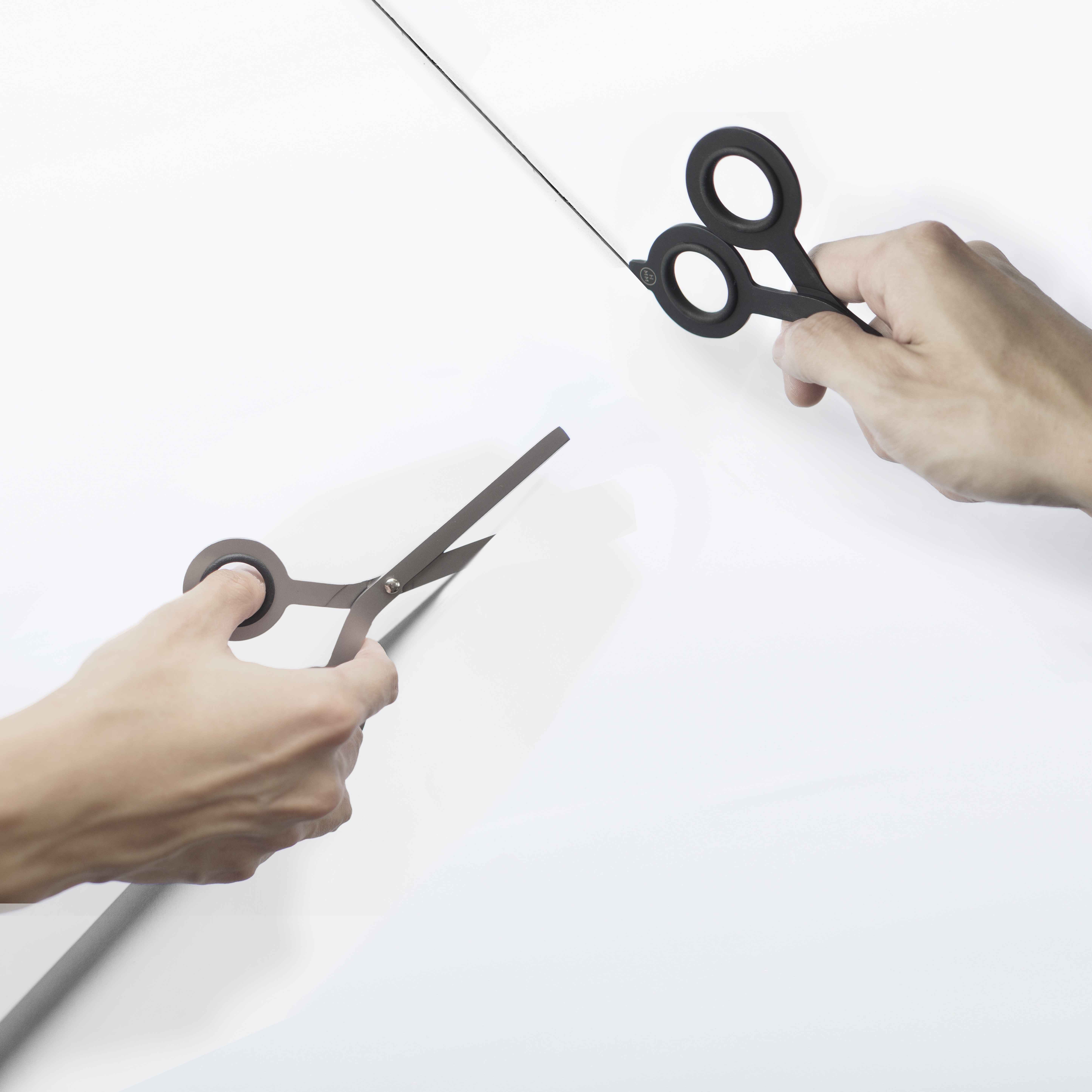 Настольные ножницы на магнитной подставке SCISSORS BLACK черные-7