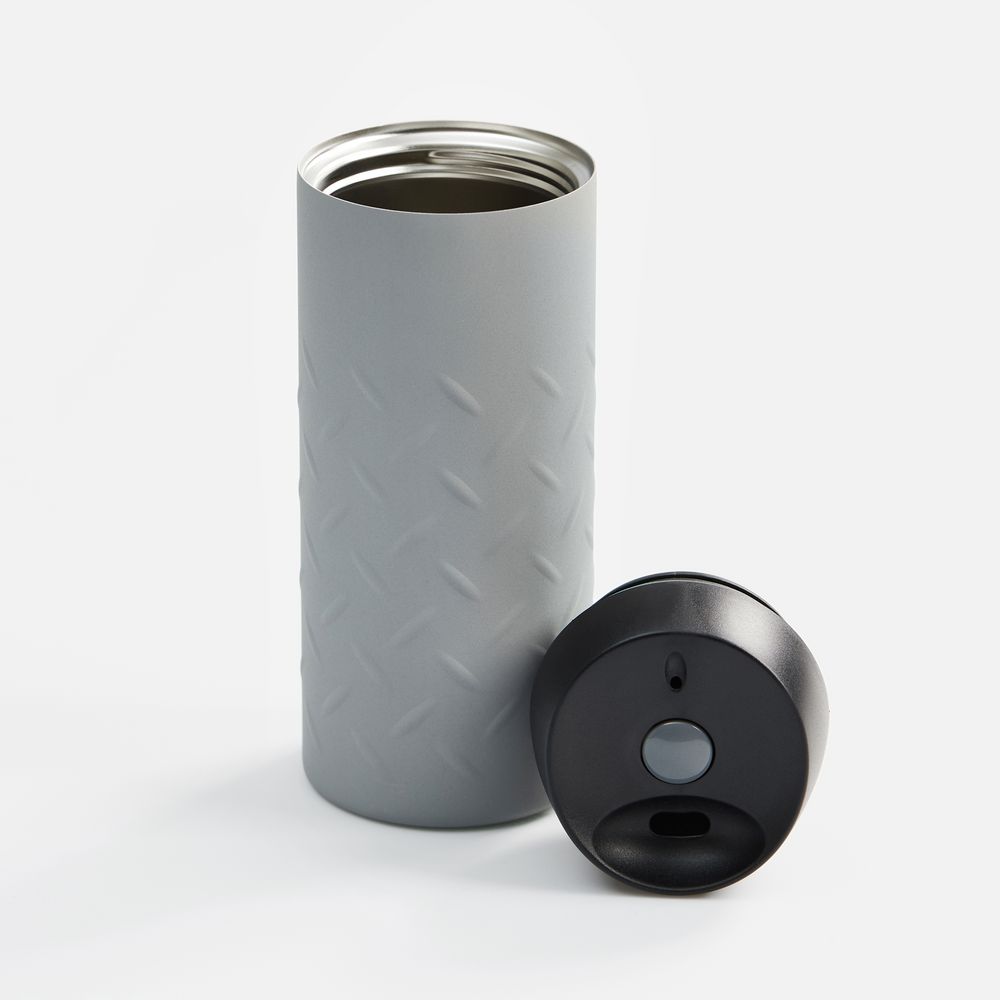 Термостакан Hard Work, серый-1