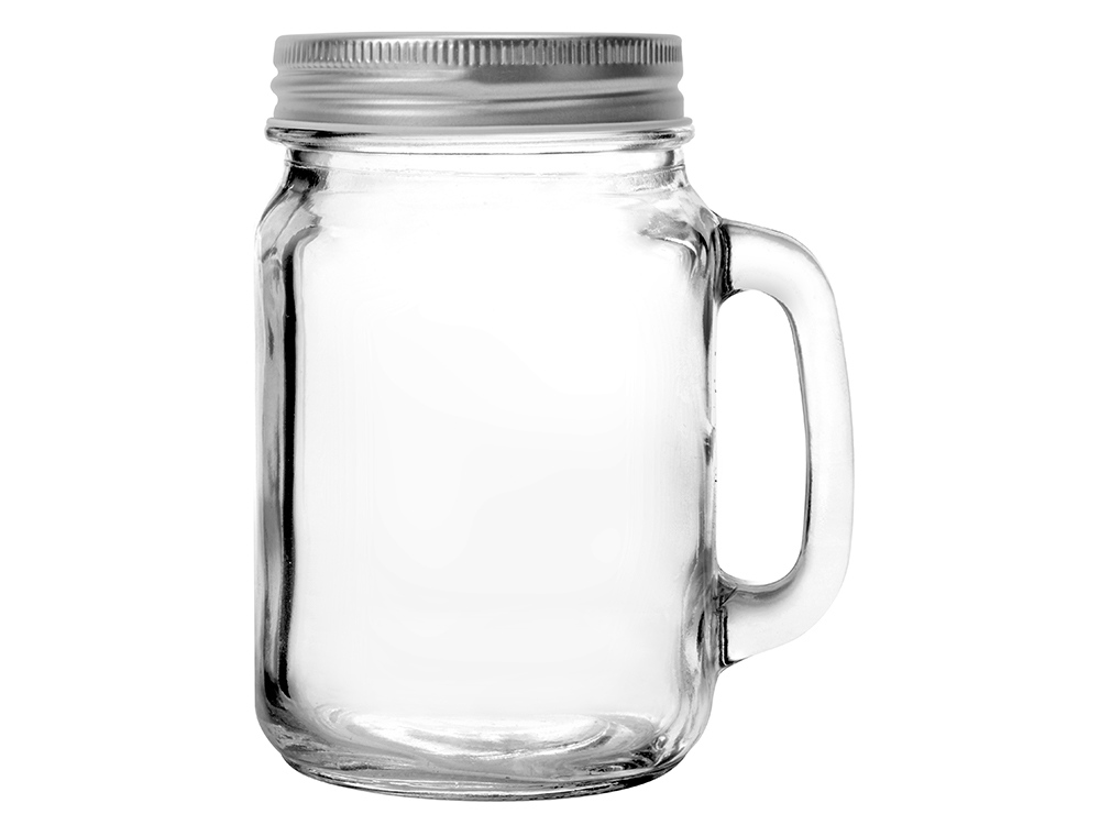 Кружка-банка Smoothie с крышкой-1