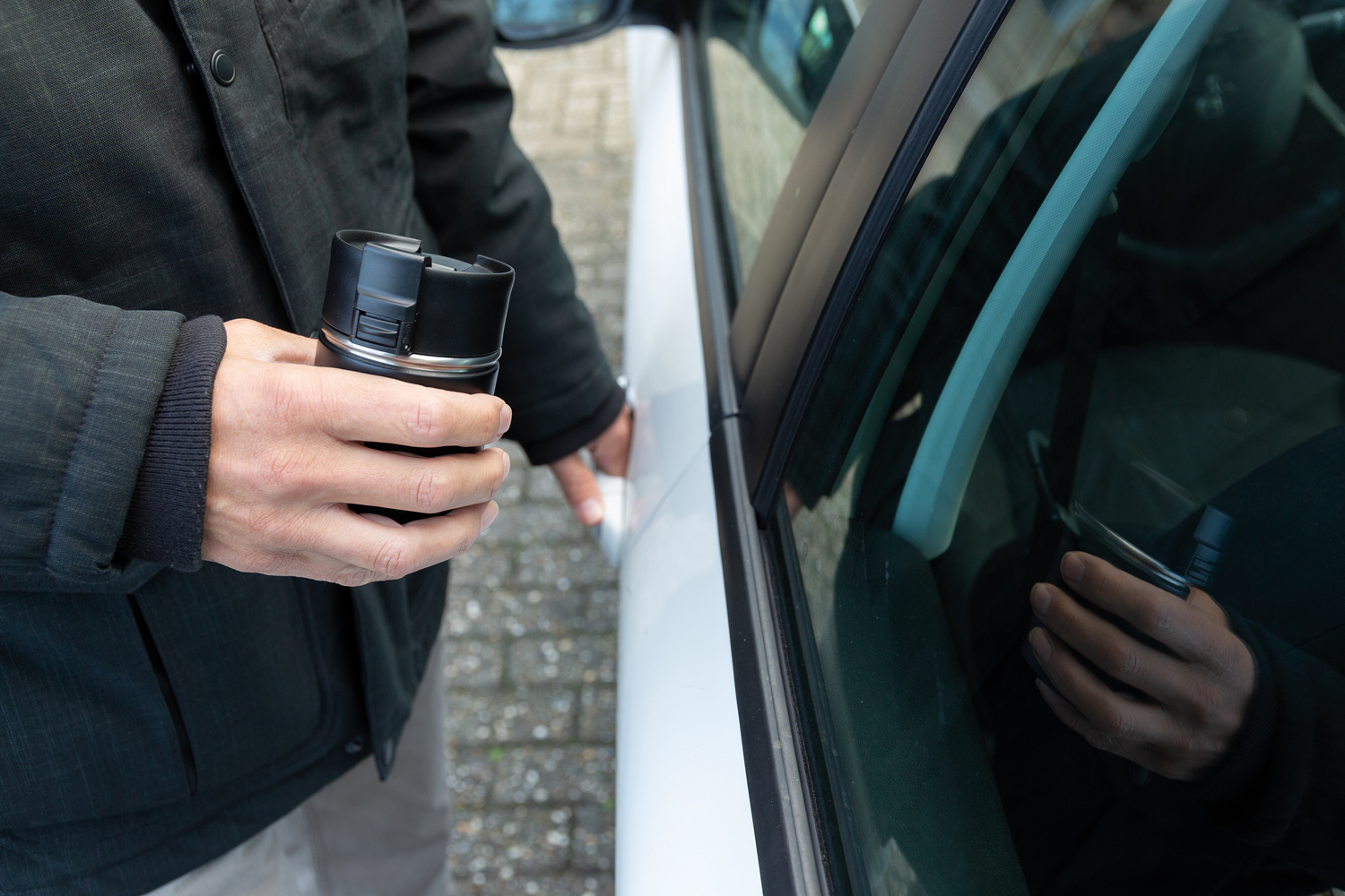 Компактная вакуумная кружка Bogota с керамическим покрытием-11