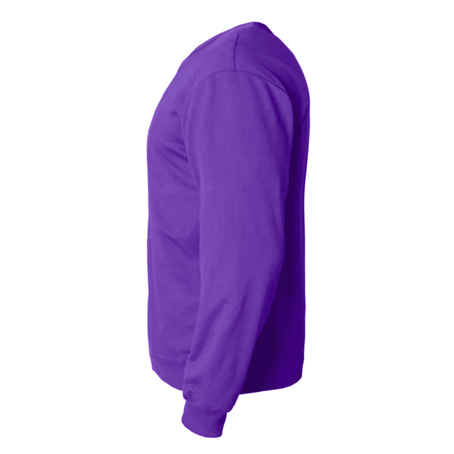 Толстовка свитшот унисекс ANTARES 260, фиолетовый-1
