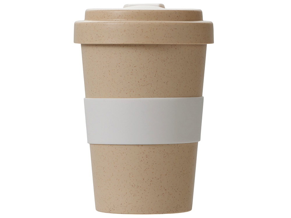 Стакан из пшеничного волокна Flava, белый-3