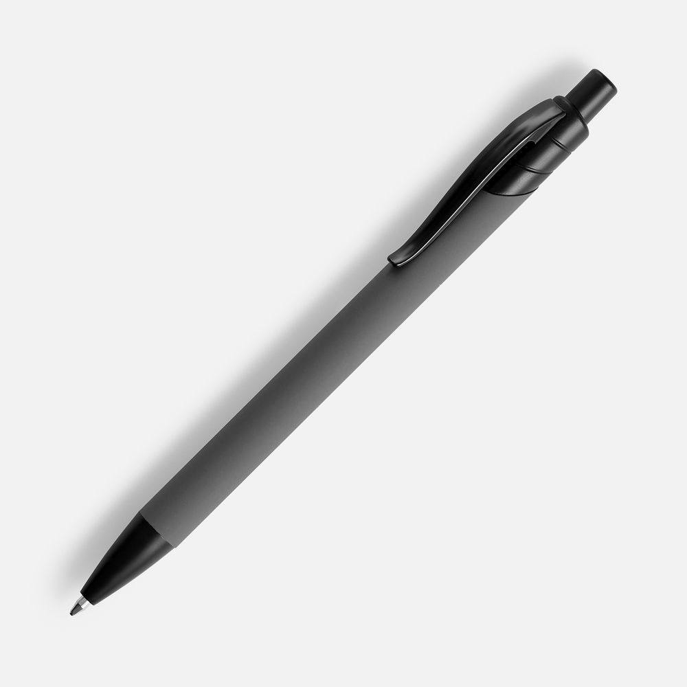 Ручка шариковая Undertone Black Soft Touch, серая-0