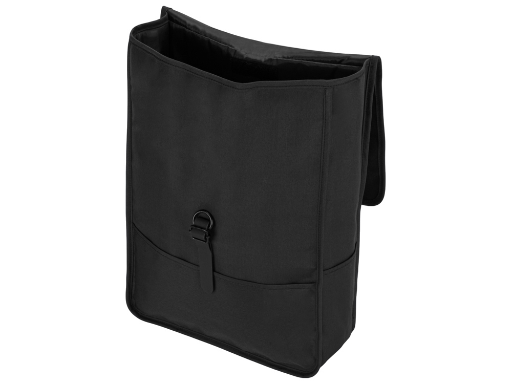 Рюкзак Rony из переработанного пластика, черный-6