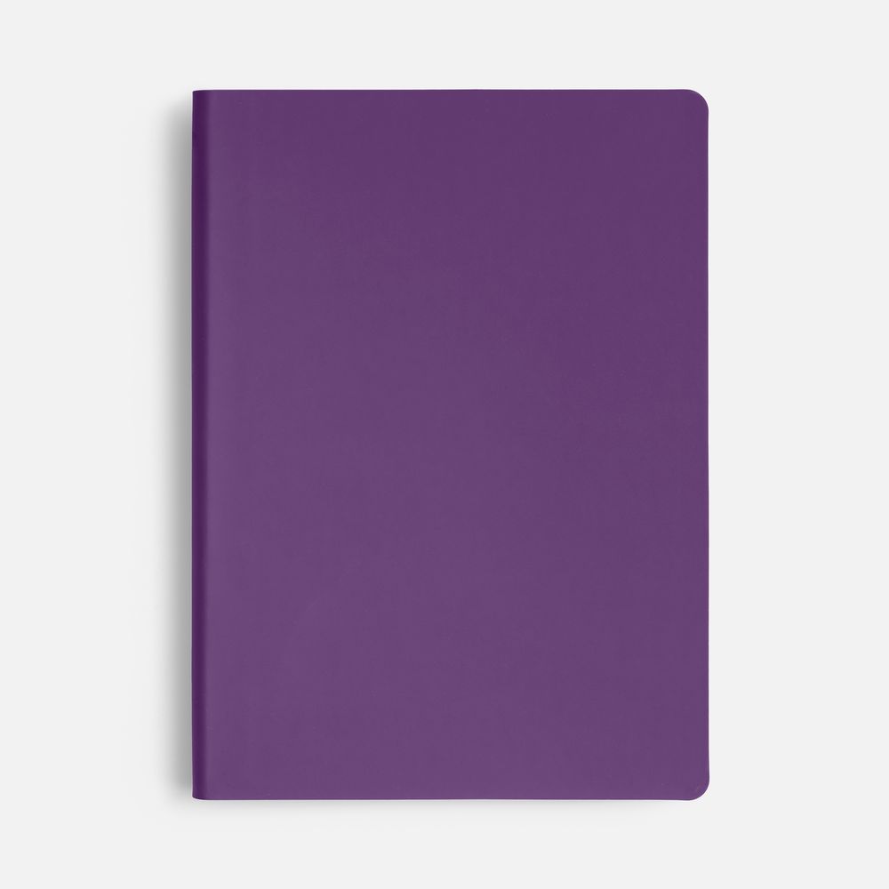 Ежедневник Flex Shall New, недатированный, фиолетовый-3