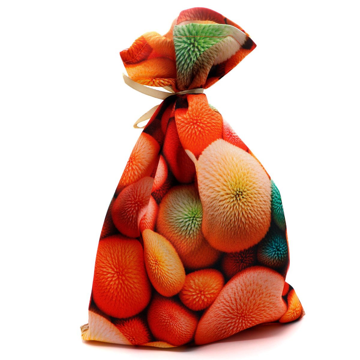 Мешочек подарочный Колорит с полноцветной печатью, Мультиколор.-1