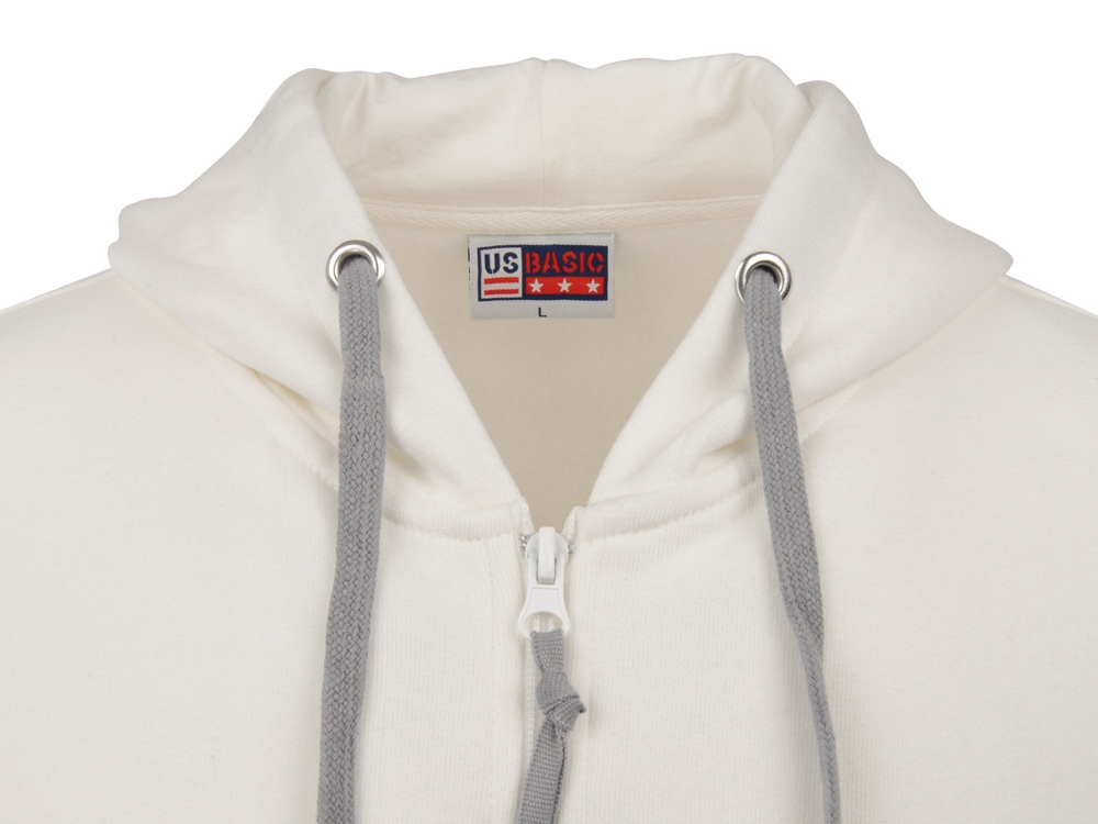 Толстовка на молнии Perform мужская, белый-4