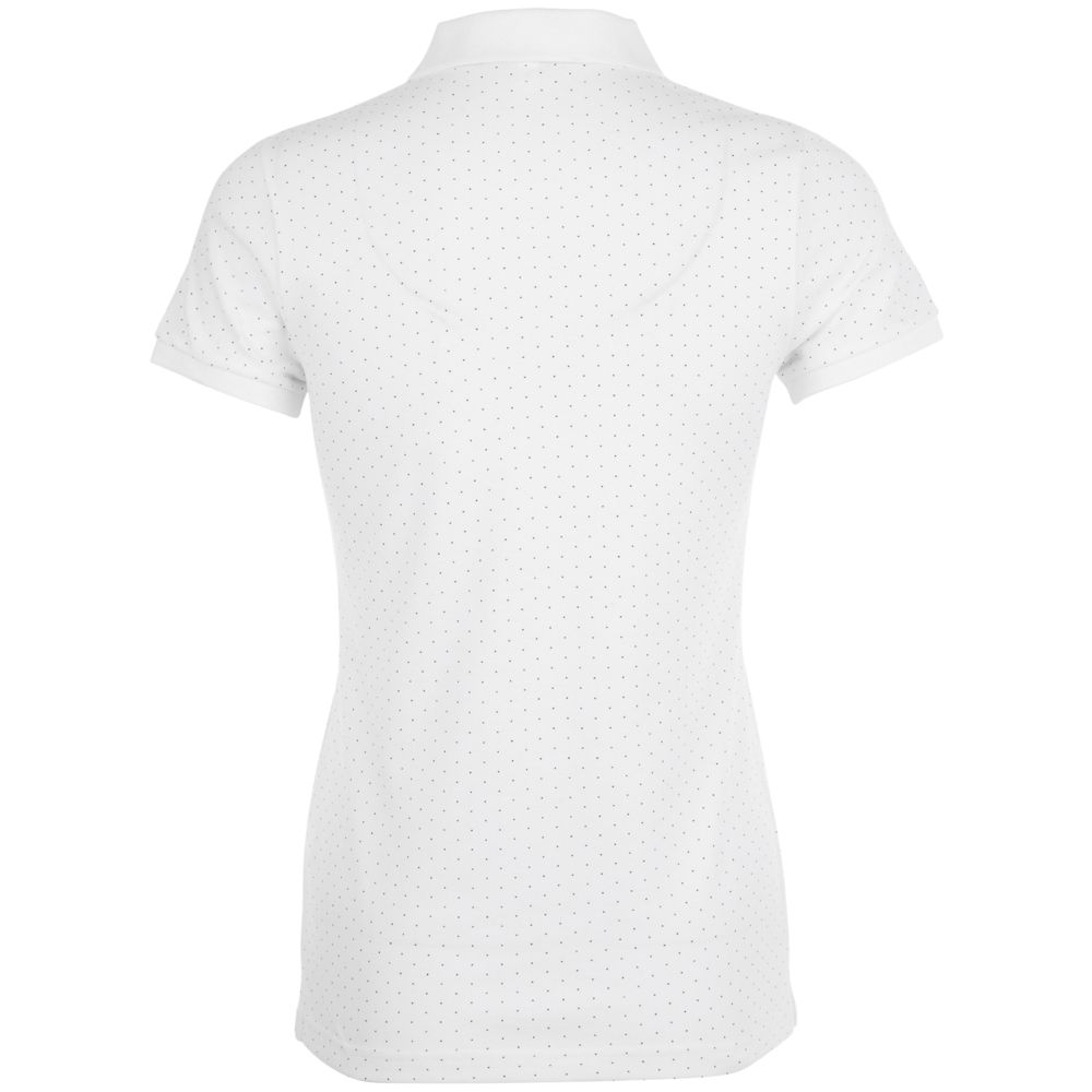 Рубашка поло женская Brandy Women, белая с темно-синим-2