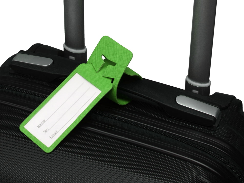 Багажная бирка Favor, зеленый-2