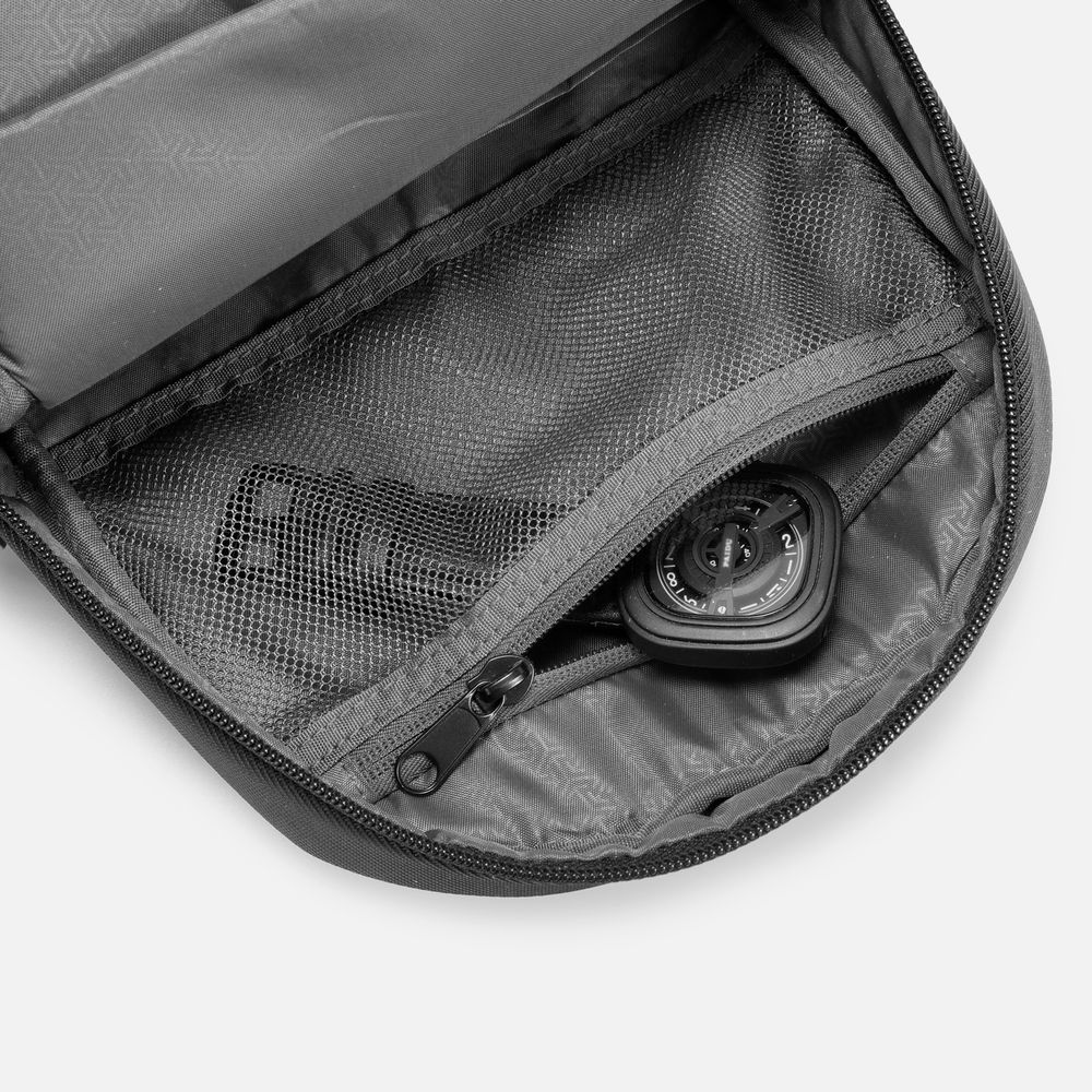 Рюкзак на одно плечо Gravon, черный-2