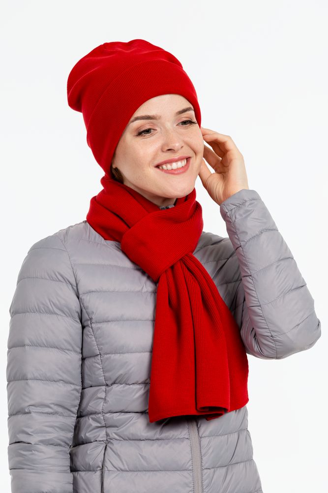 Шарф Real Talk, красный-4