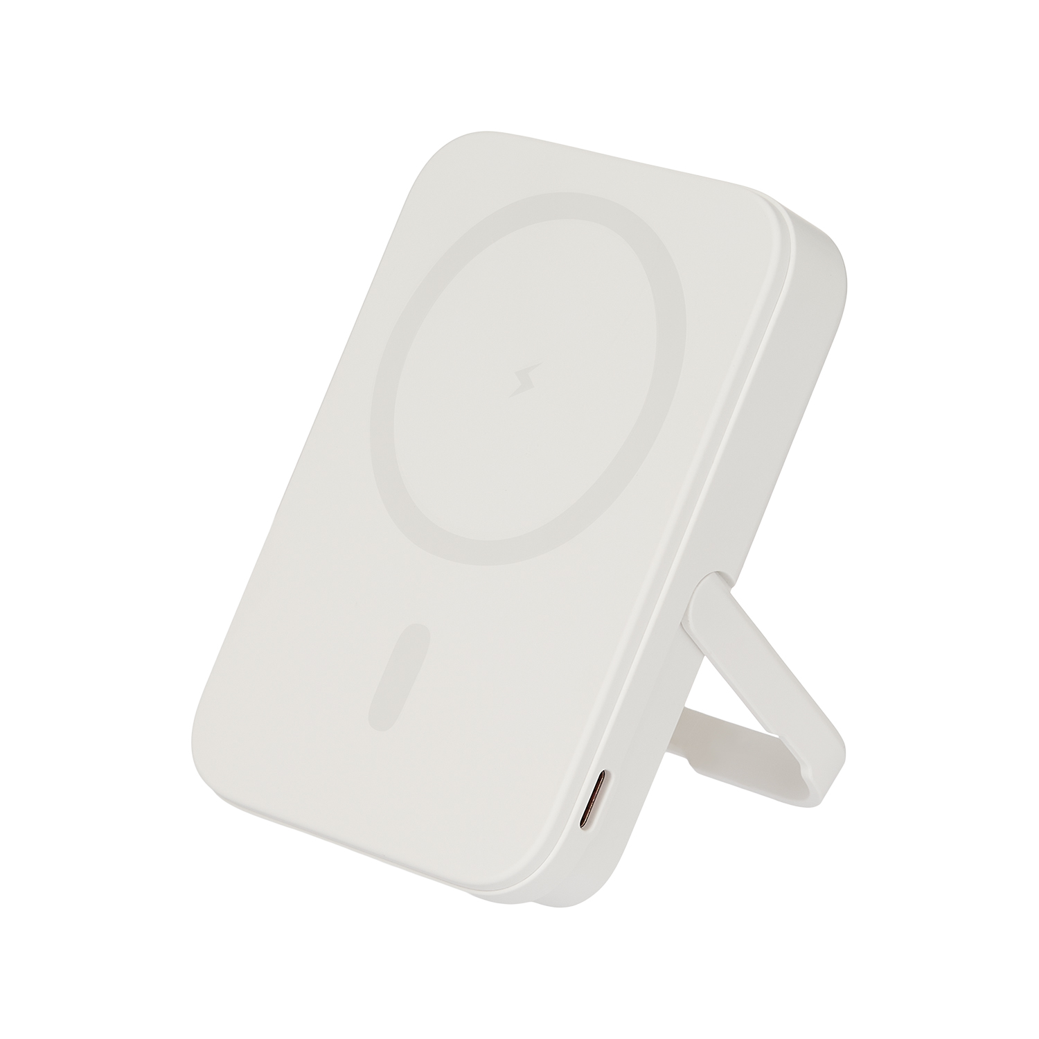 Внешний аккумулятор Юнион PD (Union PD) 10000mAh с функцией беспроводной зарядки 15W, белый-8