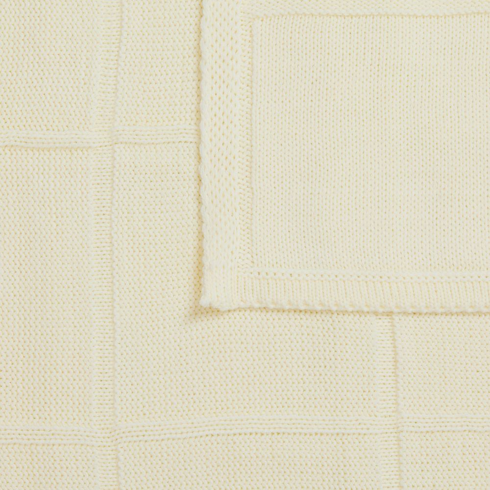 Плед Chainfield, белый (молочный)-1