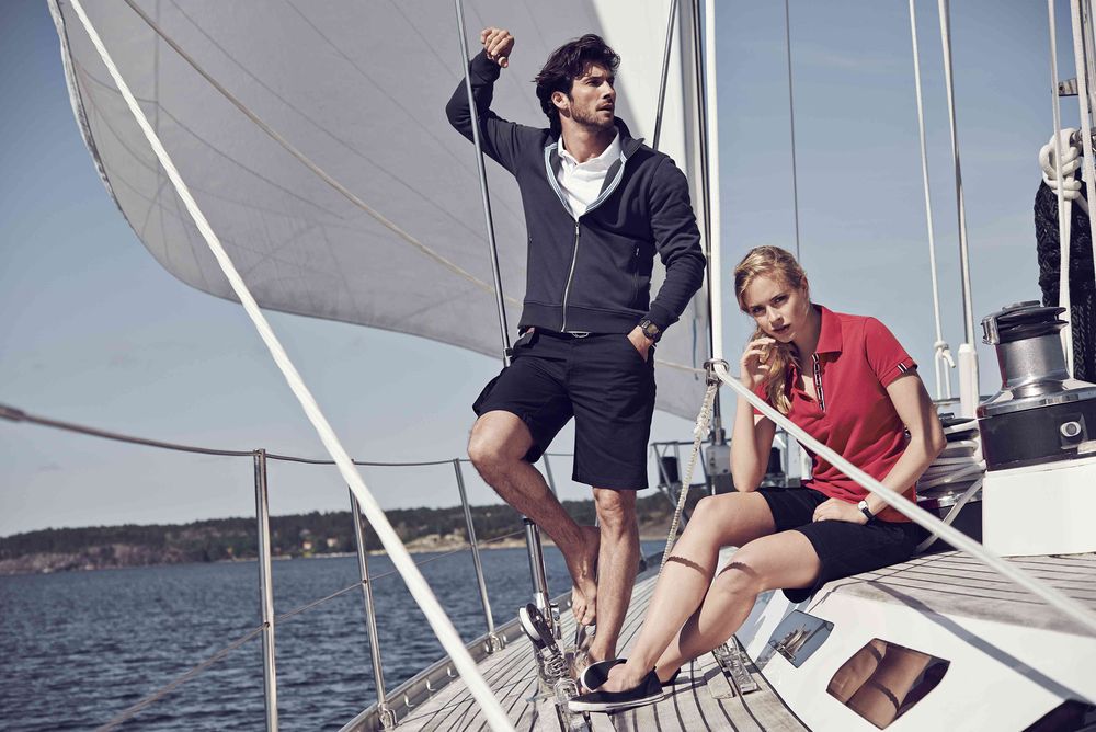 Рубашка поло мужская Avon, красная-6