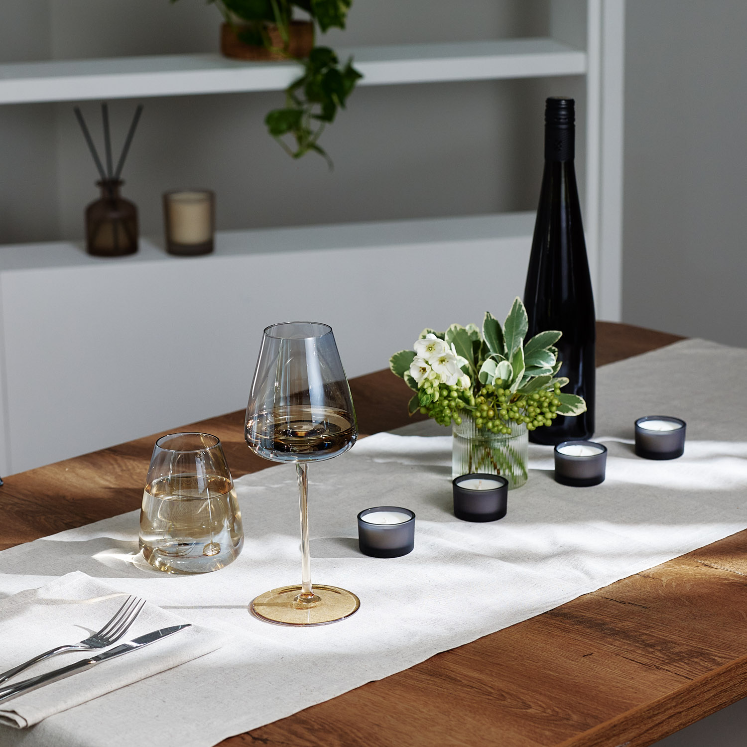 Стакан для воды Ницца (Nizza), градиент золотой-4