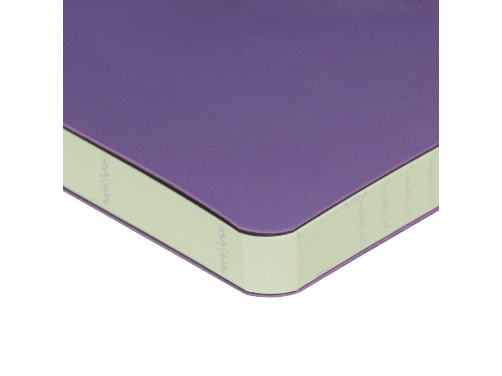 Ежедневник А5 недатированный Megapolis Velvet Flex, светло-фиолетовый-2