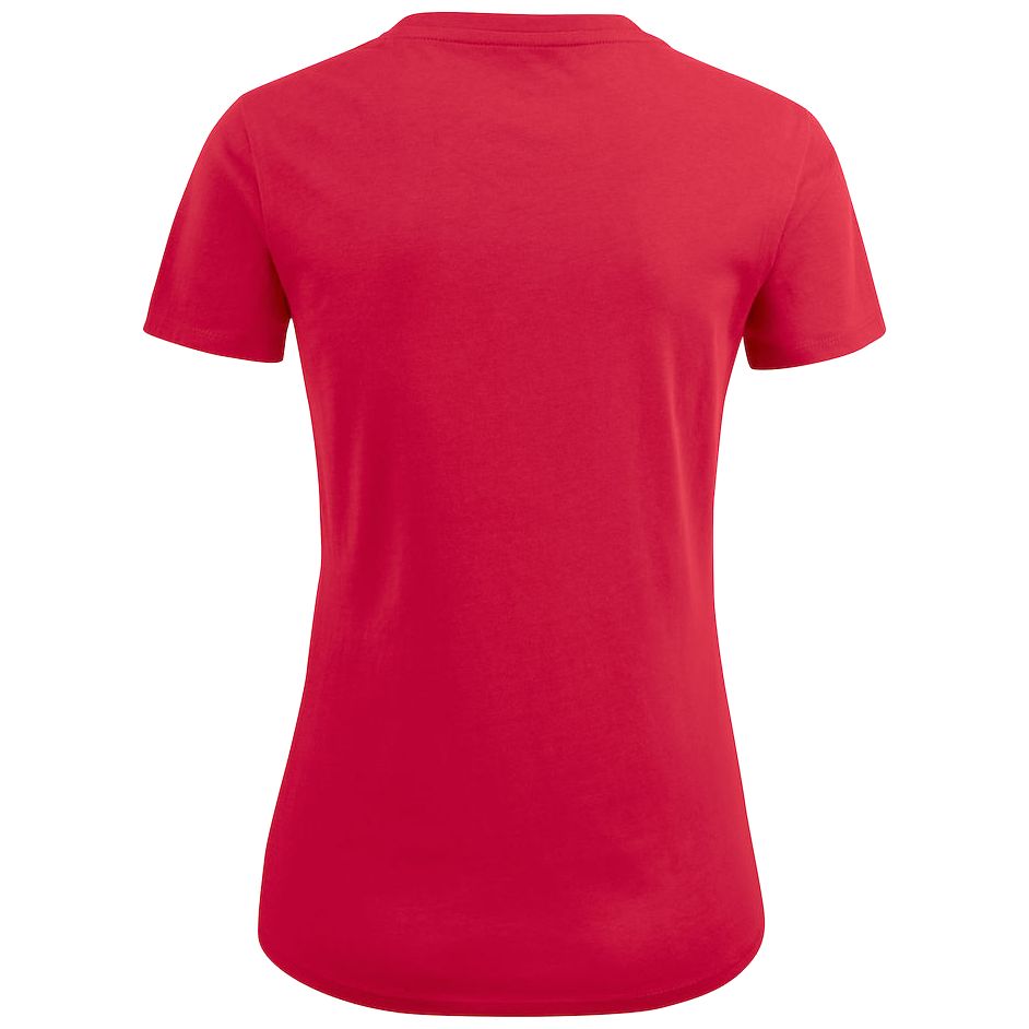 Футболка женская Ladies American U, красная-2