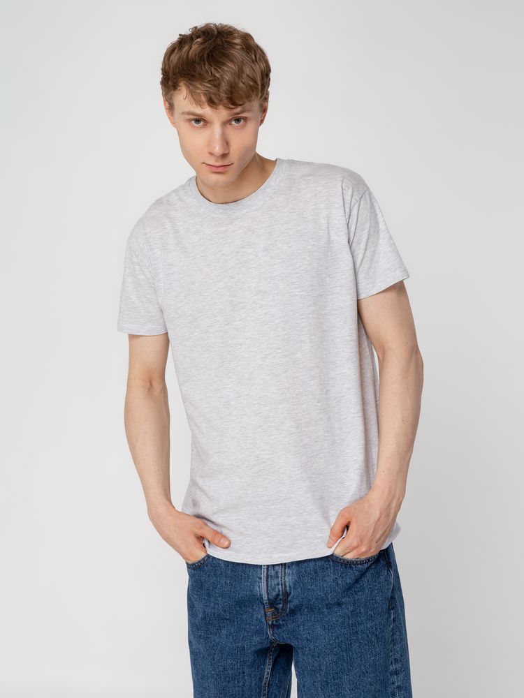 Футболка унисекс Regent 150, светло-серый меланж-5
