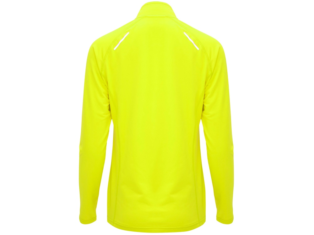 Толстовка с воротом на молнии женская Melbourne, неоновый желтый-1