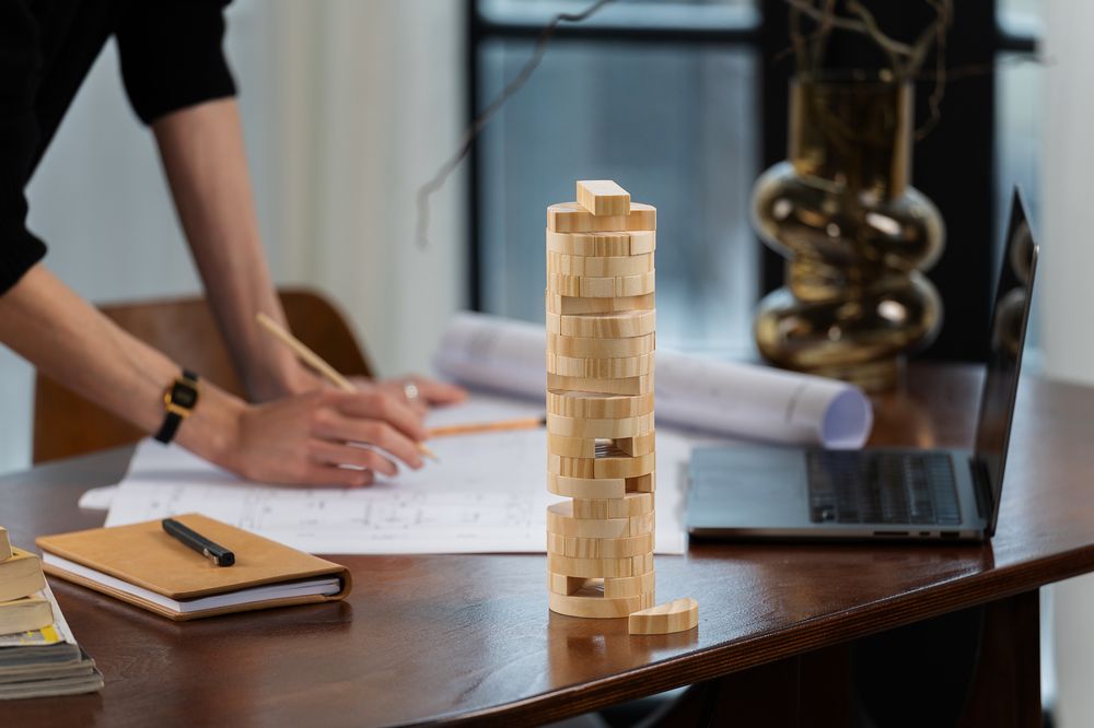 Игра «Круглая башня», неокрашенная-3