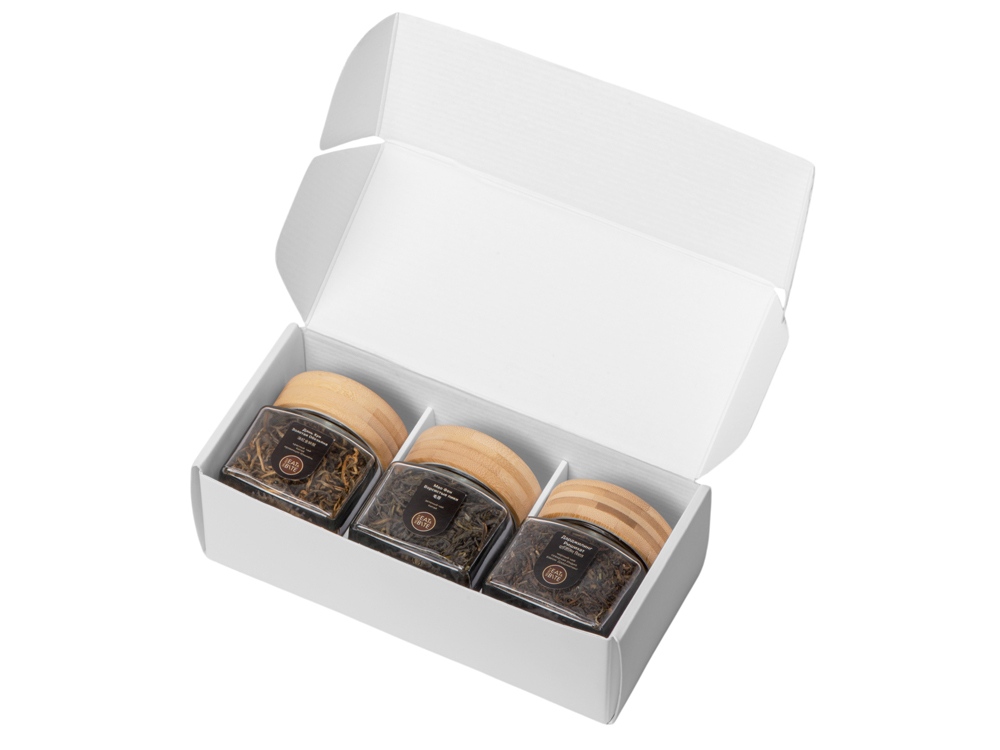 Набор подарочный с тремя видами чая Ceremony (черный чай, зеленый чай, красный чай)-1