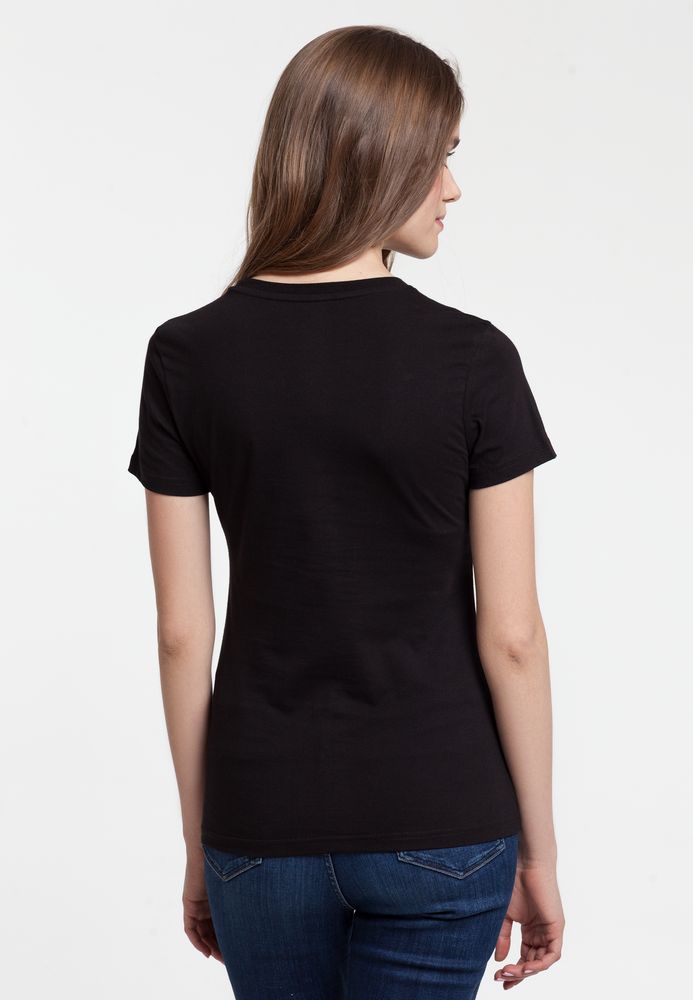 Футболка женская «Ван-Пакман», черная-5