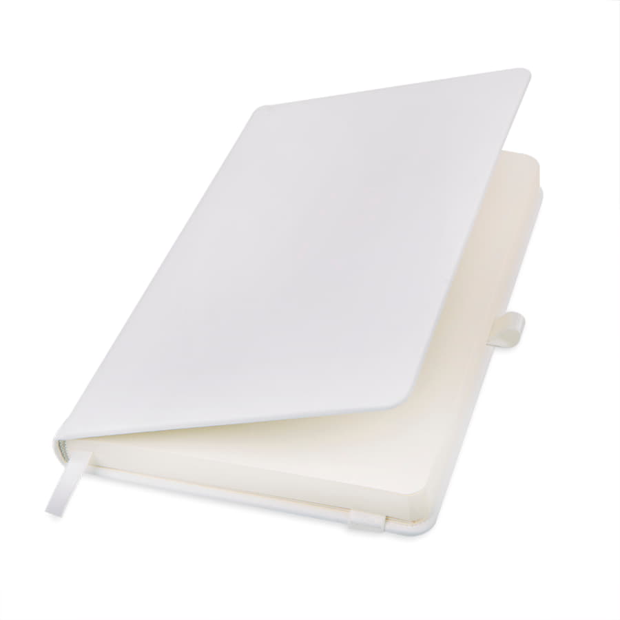 Ежедневник недатированный HAMILTON, A5, белый, кремовый блок
, белый-6