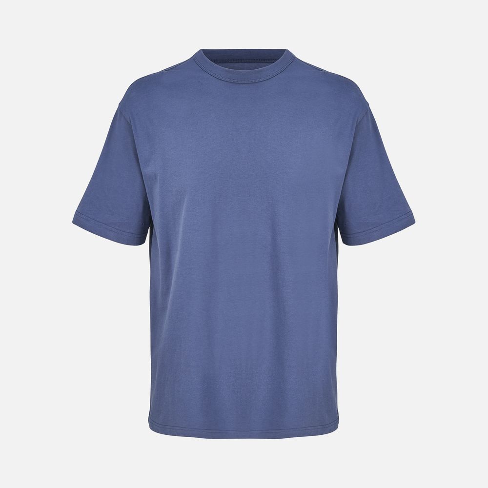 Футболка оверсайз мужская Boxy Men, синяя (джинс)-1