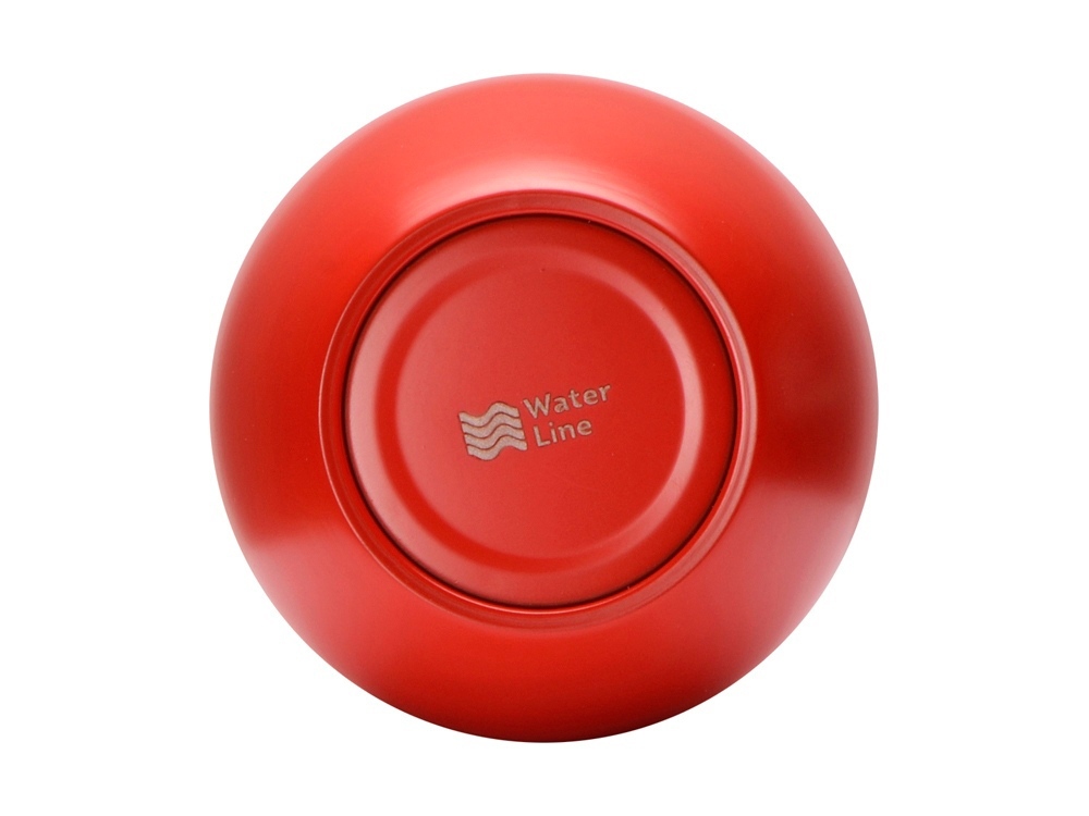 Вакуумная термокружка Sense, непротекаемая крышка, крафтовая упаковка, красный-4