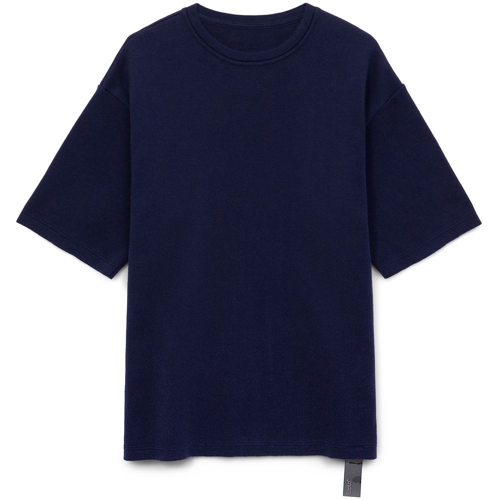 Джемпер с коротким рукавом Siluetti Volumica, темно-синий-0