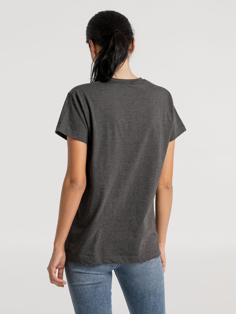 Футболка унисекс Firm Wear, черный меланж-6