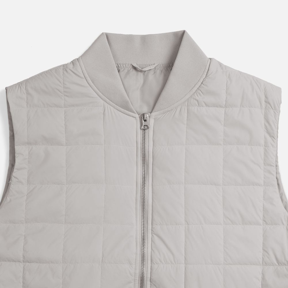 Жилет унисекс Warmbridge, светло-серый-3