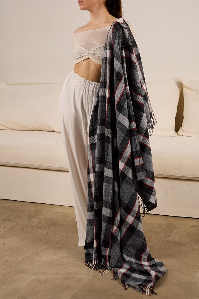 Плед «Валдай», серый-4