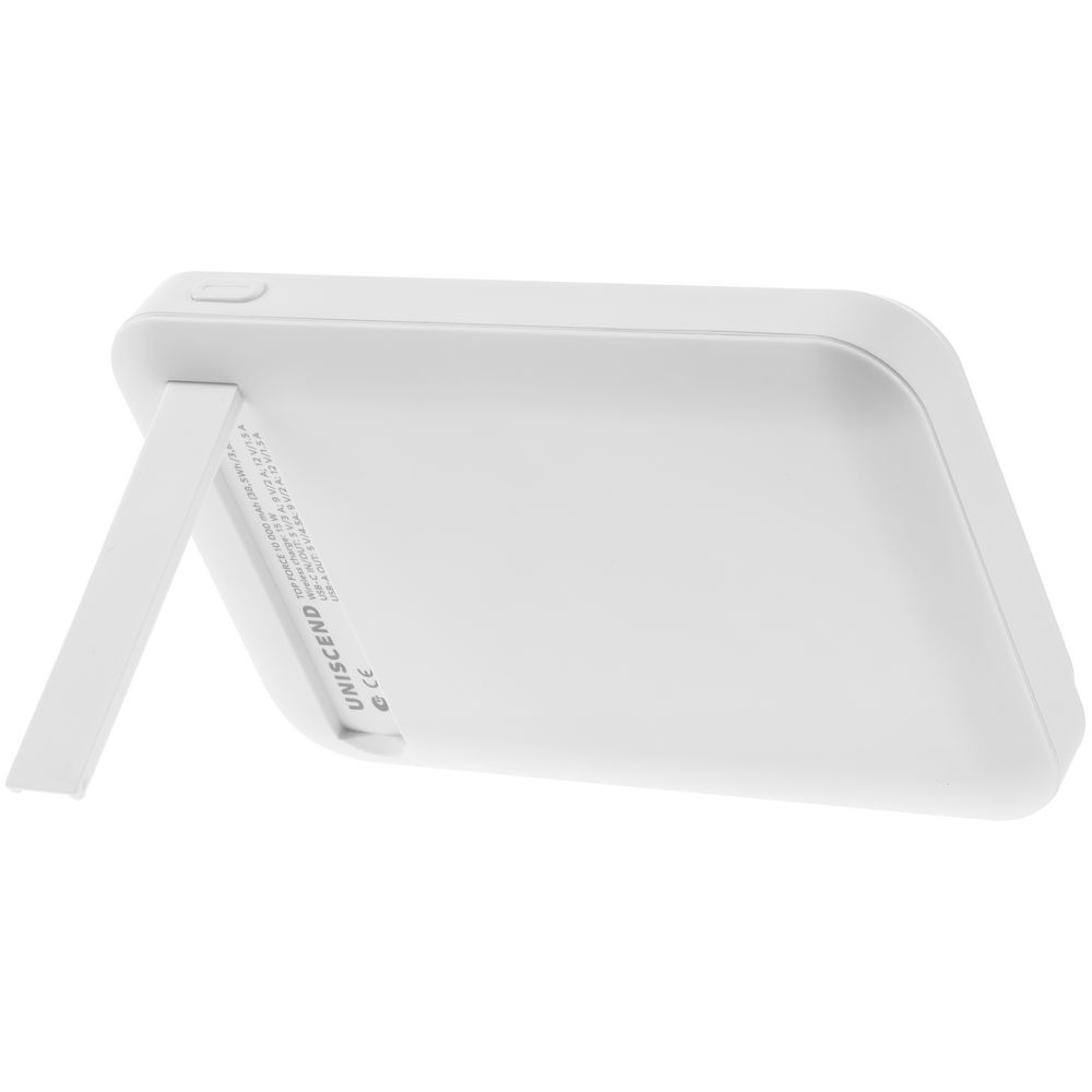 Магнитный беспроводной аккумулятор Top Force, 10 000 мАч, белый-2