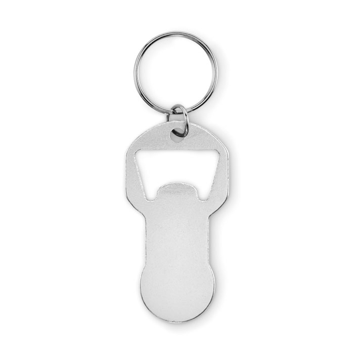 Брелок-открывалка, серебряный-3