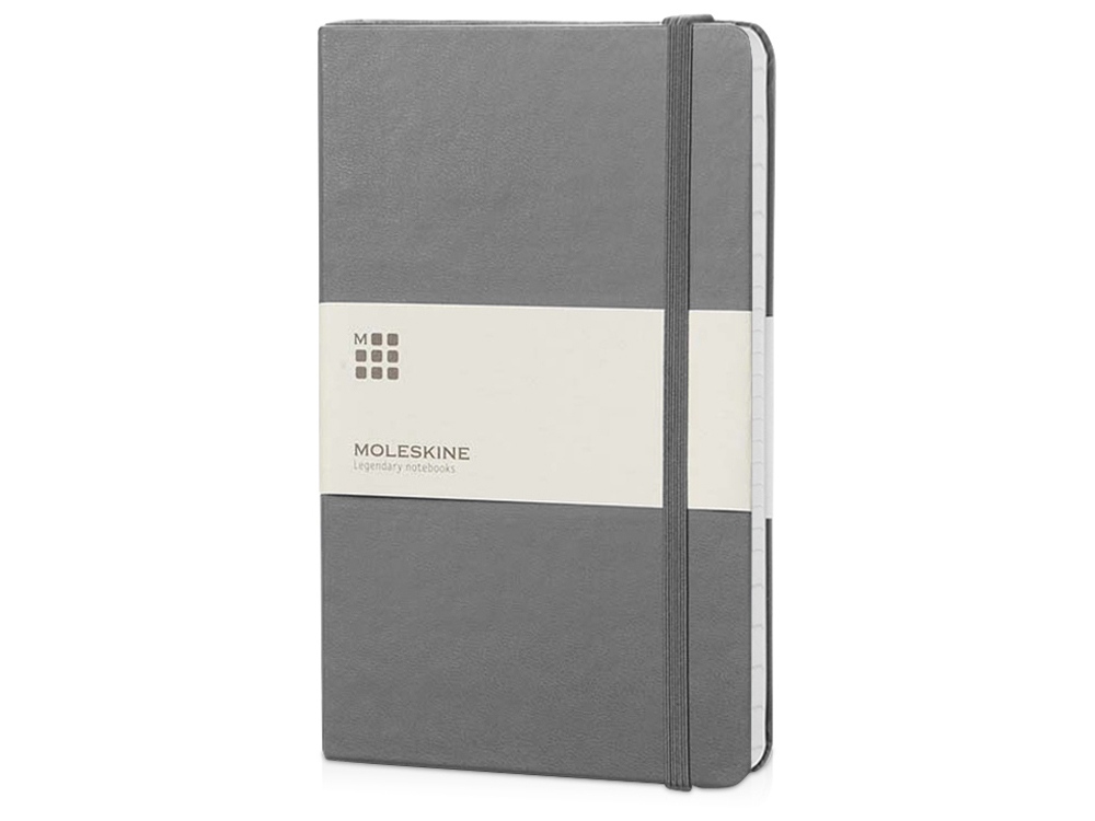 Подарочный набор Moleskine Hemingway с блокнотом А5 и ручкой, серый-2