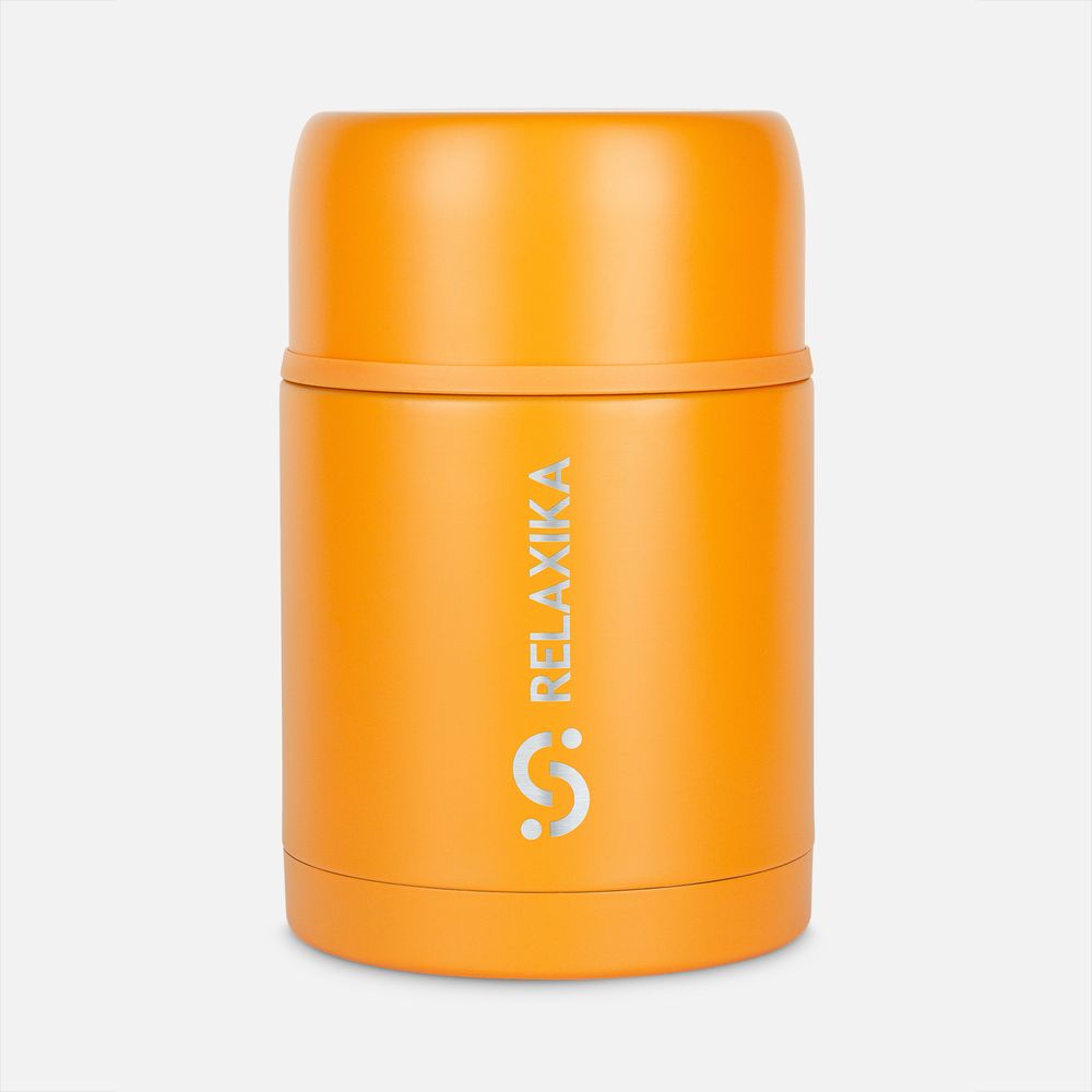 Термос для еды Relaxika 700, желтый-0